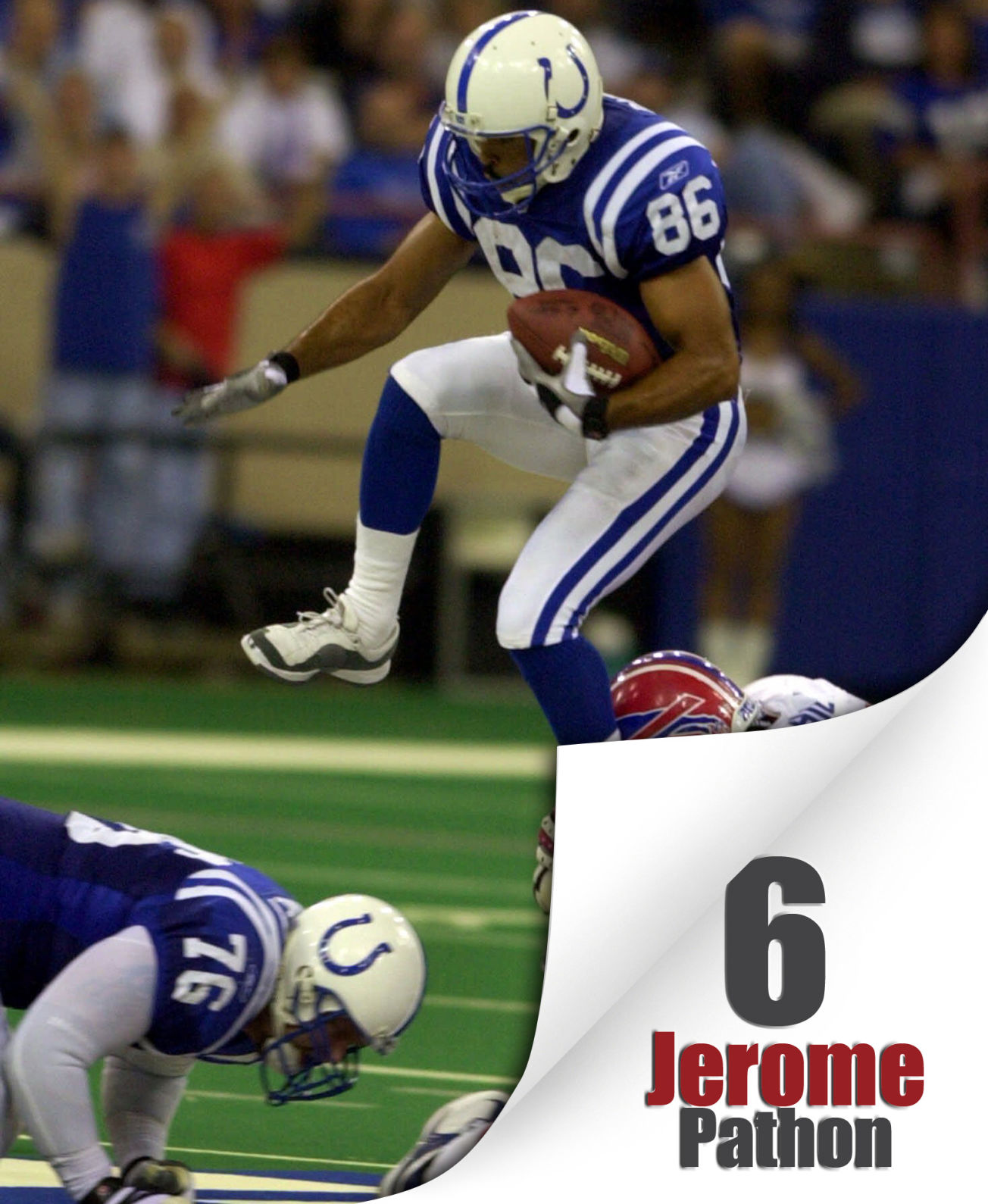 Touchdown catches by Peyton Manning's receivers
